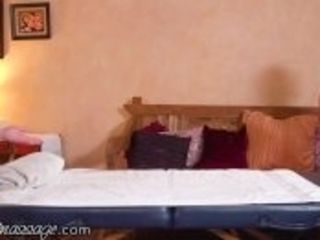 "AllGirlMassage She Massages Her Hot Stepmom Only To Eat Her Pussy"
