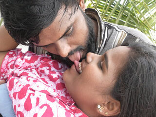 new tamil girl was weeping in the field of people without recognition, then brought it to the house and fucked