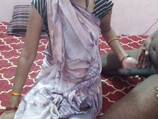 Hot sexy romance and doggy style fuck Indian bhabhi
