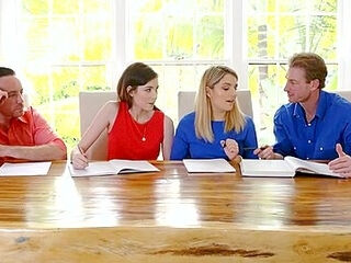 Abby Adams & Grae Stoke - Stepdads Divide The Stepdaughter Swap Equation