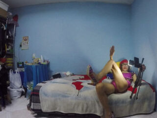 Joselynne Crossdresser In High Heels Webcam In Mini Dress Part Second