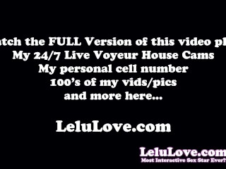 'Lelu Love's Top FIVE videos of 2020, cumming in at #4 is a cosplay POV creampie video w/ bloopers'