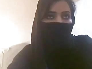Muslim girl showing big boobs