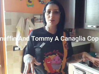 Stranger cums on hairy pussy
