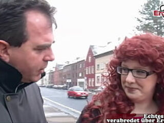 Mollige Deutsche auf der Stra&szlig_e angesprochen und zum Sex &uuml_berredet
