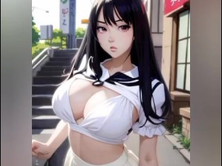 Hot Japanese heentai big boobs