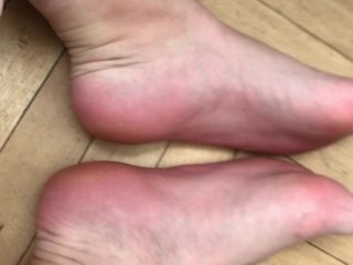My feet after a long day