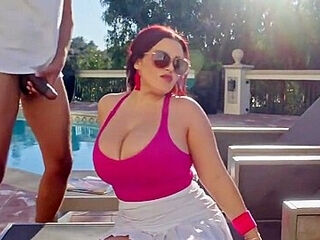 Fat Girl With Big Milkings Is Crazy About Two Strong Cocks