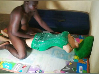 American girl gets fucked by an African
