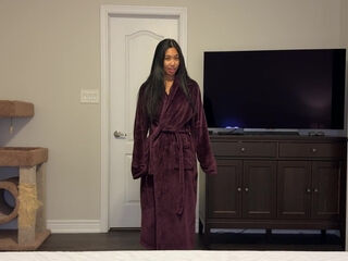 Aroused Slim Busty Asian Stepmom In Red Lingerie Craves For Her Stepson's Cock