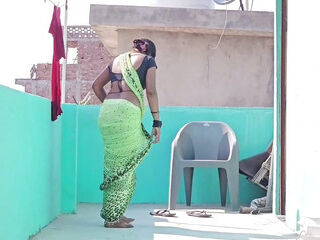 Big Ass Desi MILF pussy Wet and Creampie Fucked by next door guy's dick