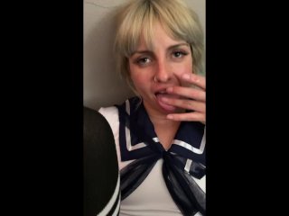 Step Sis fun Weekend making her squirt dressed as a nurse and school girl sucks my big dick