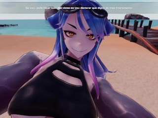 Hentai 3D - Mako na praia 2 - Monster Girl Island