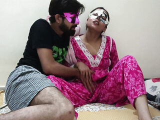 Electrician fucking full night with stranger bhabhi