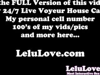 'Live cam girl topless in panties with big tits chats and cleans and straightens here on webcam show - Lelu Love'
