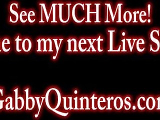 Latina MexiMILF Gabby Quinteros Horny in Bed