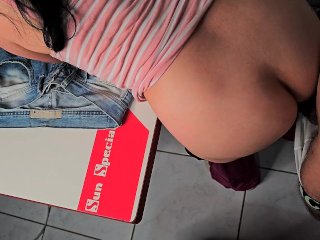 Married seamstress leaves client with a hard-on!