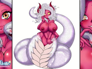 Monster Girl with Huge Tits SpeedPaint by HotaruChanART