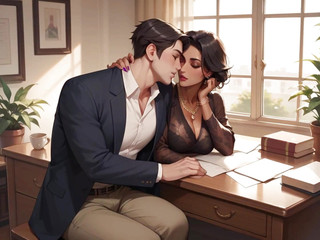 Indian Girl's Sweet Romance with Office Boss for a Promotion
