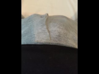 Cumming right through my briefs.