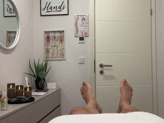 Busty stepmom was about to massage him, when thing got heated POV