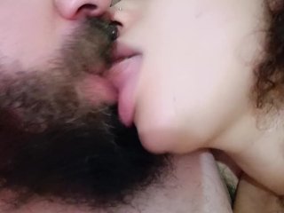 French kiss, hot kiss, sucking each other's tongue, fetish????????????????????????????‍❤️‍????????????????