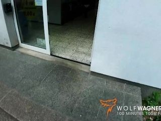 'MILF BLOWJOB in PUBLIC and fucking her pussy at my place: Dirty Priscila - WolfWagnerCom'