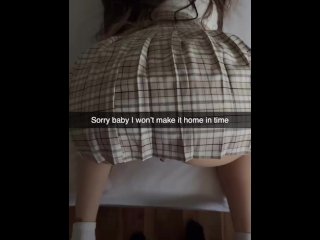 18 years old tutor getting used by dicks Snapchat compilation