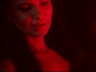 Fucking this blonde girl's pussy really hard in the private room of the club