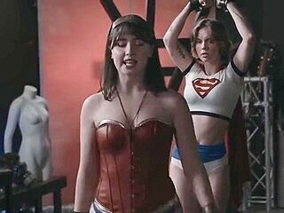 The Domination Of Powegirl And Wonder Woman (1080)