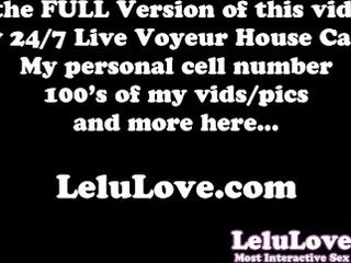'Dick ratings of 6 7 8 and 9, masturbating edging w/ my vibe, goofy bloopers & outtakes & candid selfie vlogs - Lelu Love'