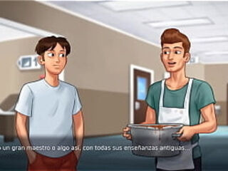 MY FIRST DAY AT COLLEGE WATCHING THE HOTTEST GIRLS SUMMERTIME SAGA 2