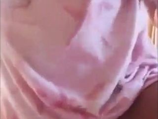 Busty milf uses her fingers and dildo to masturbate and squirt