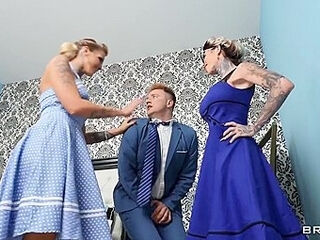 Lewd Vixens Threesome Exciting