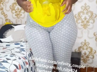 'Horny kenyan housewife caught masturbating and gets her holes destroyed  pt 1'