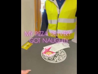 THE PIZZA DELIVERY MAN HAS CROSSED THE LINEâ€¦ðŸ˜±ðŸ™ŠðŸ‘€ðŸ’¦ðŸ”¥